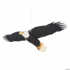 Wholesale ✔️ 25" 3D Eagle Hanging Decorations - 6 Pc. 👏