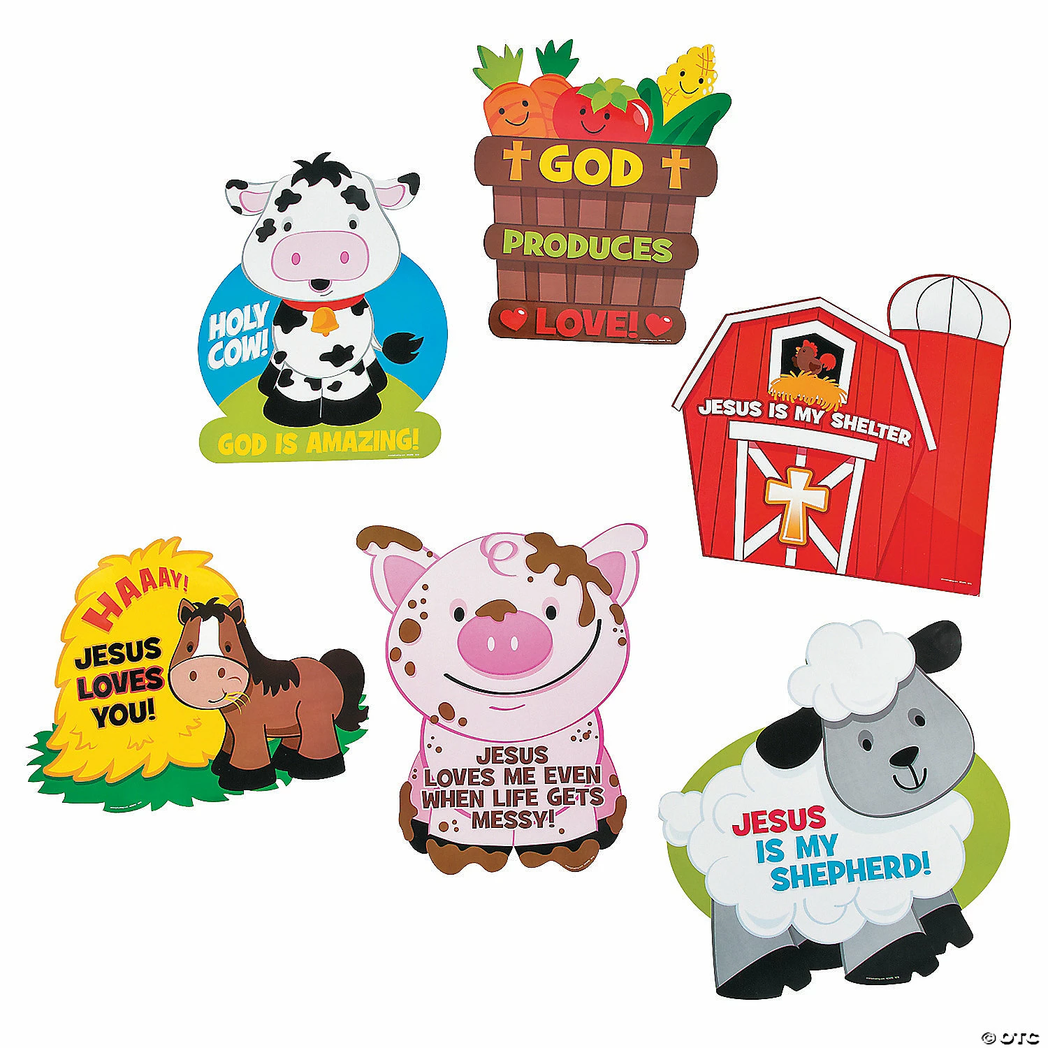 Best Pirce ๐ Barnyard Cutouts - 6 Pc. ๐ 3 Best Pirce ๐ Barnyard Cutouts - 6 Pc. ๐