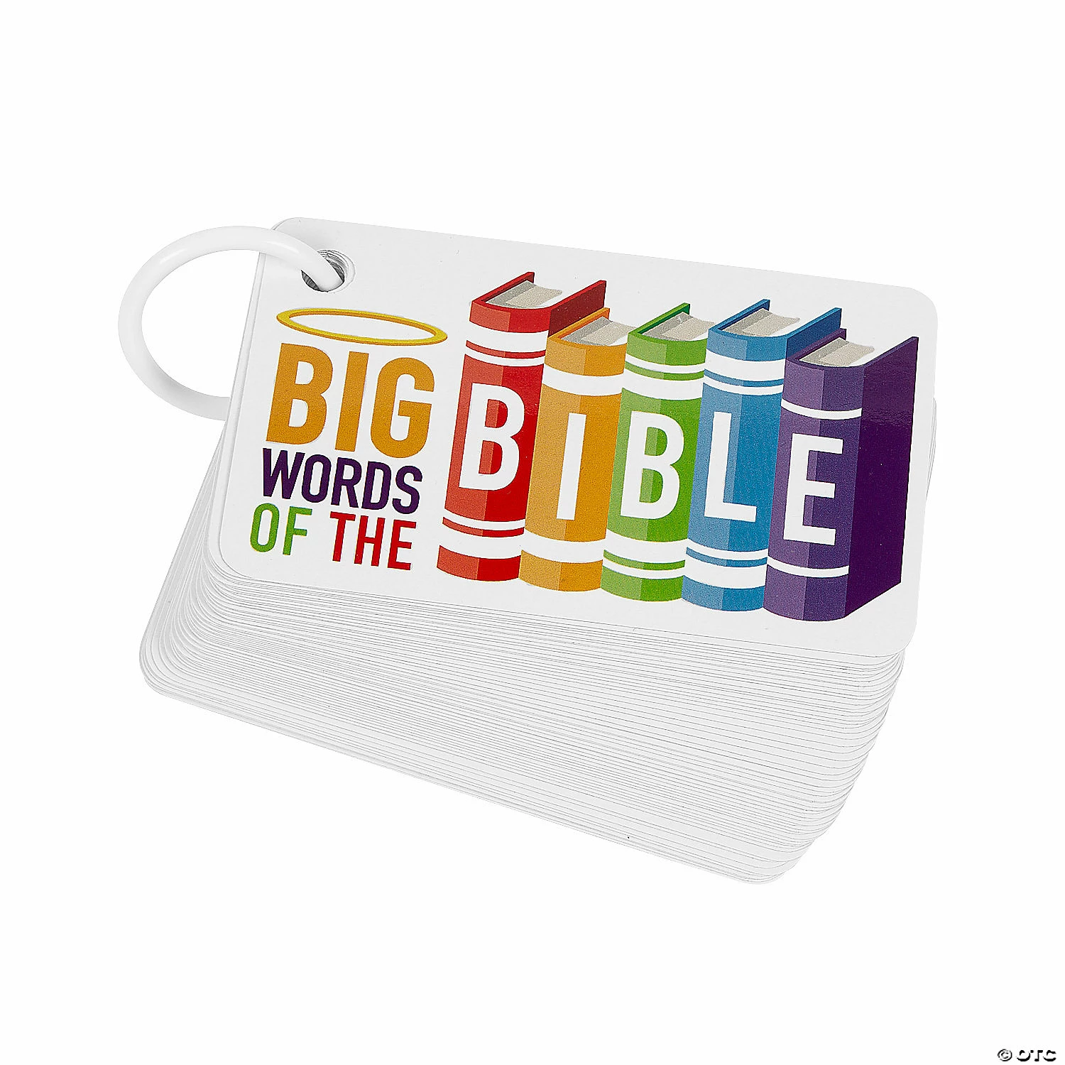 Brand new 👏 Big Words of the Bible Cards on a Ring - 6 Pc. ⌛ 3 Brand new 👏 Big Words of the Bible Cards on a Ring - 6 Pc. ⌛