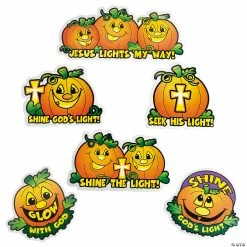 Best deal ❤️ Christian Pumpkin Cutouts - 12 Pc. 👍