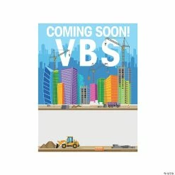 Brand new π€© Construction VBS Promotional Posters - 6 Pc. π₯°