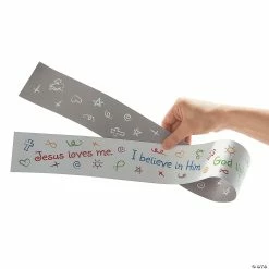 Best Pirce ❤️ Double-Sided Religious Messaging Bulletin Board Borders - 12 Pc. 😉 -ceiling decoration shop double sided religious messaging bulletin board borders 12 pc 13950067 a02