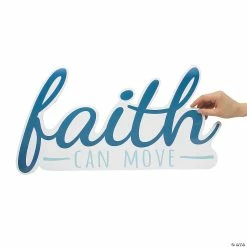 Best reviews of ✔️ Faith Can Move Mountains Bulletin Board Set - 10 Pc. 🛒 -ceiling decoration shop faith can move mountains bulletin board set 10 pc 13949972 a02