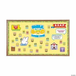 Outlet 👏 Faith Emoji Bulletin Board Set 😍