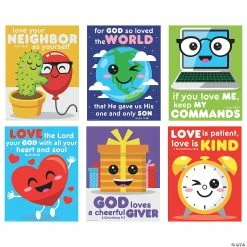 Best Pirce β Godβs Love Poster Set - 6 Pc. βοΈ