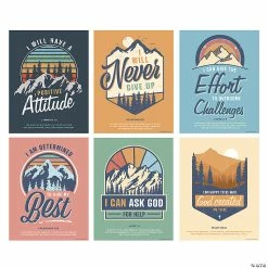 Outlet 🔥 Growth Mindset Posters - 6 Pc. 💯