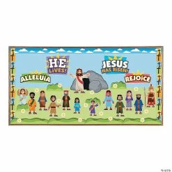 Flash Sale 🎁 He Lives Bulletin Board Set - 68 Pc. 😉