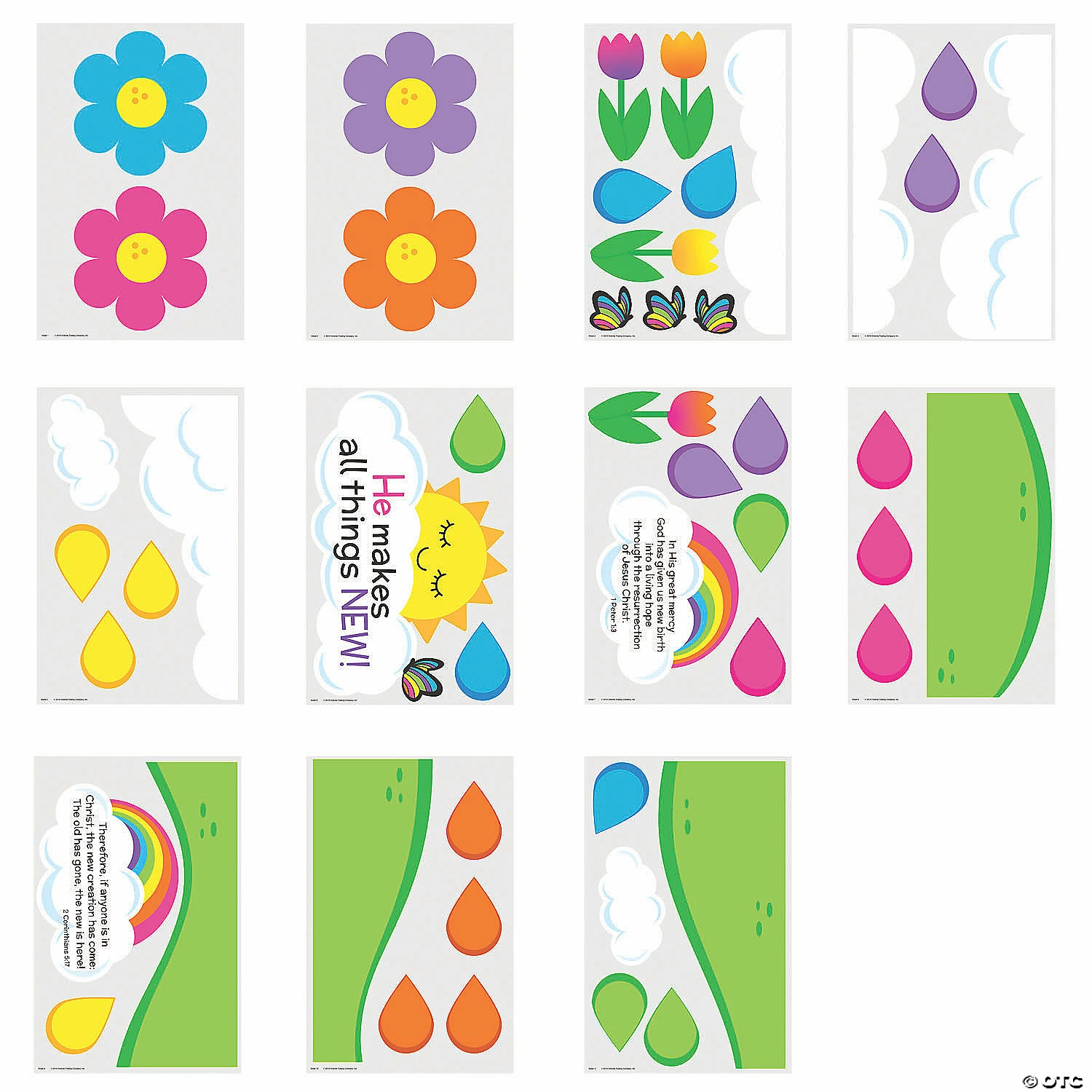 Discount 🤩 He Makes All Things New Bulletin Board Set - 11 Pc. 🔥 4 Discount 🤩 He Makes All Things New Bulletin Board Set - 11 Pc. 🔥 - Image 2