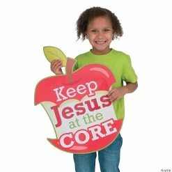 New 🔥 Jesus is the Core Bulletin Board Set - 11 Pc. 😍 -ceiling decoration shop jesus is the core bulletin board set 11 pc 13775510 a02