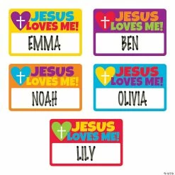 Best Sale ๐ Jesus Loves Me Name Tags โค๏ธ 7 Best Sale ๐ Jesus Loves Me Name Tags โค๏ธ -ceiling decoration shop jesus loves me name tags13820391 a02