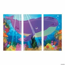 Discount ⭐ Jonah & the Whale Backdrop Banner - 3 Pc. 🔥 -ceiling decoration shop jonah and the whale backdrop banner 3 pc 13773737 a01