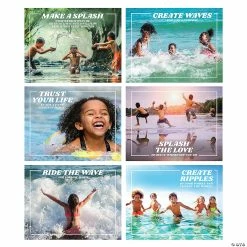 Budget π Make a Splash VBS Poster Set - 6 Pc. π―