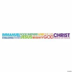 ceiling decoration shop -ceiling decoration shop names of jesus bulletin board border 12 pc 13808569 a01