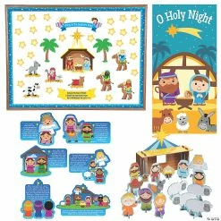 Best Sale 🎉 Nativity Classroom Decorating KIt - 9 Pc. ❤️