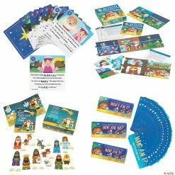 Promo ⭐ Nativity Learning Aids Classroom Kit - 4 Pc. 💯