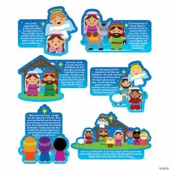 Coupon ⌛ Nativity Story Cutouts - 6 Pc. 👏