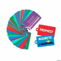 Cheap 🥰 Nativity Vocabulary Activity Rings - 12 Pc. ⭐