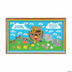 Deals ✨ Noah's Ark Bulletin Board Set - 91 Pc. 🥰