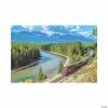 Wholesale 🥰 Railroad Train Scene Backdrop - 3 Pc. 🔔 -ceiling decoration shop railroad train scene backdrop 3 pc 13943412
