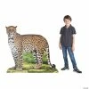 Brand new 🌟 Rainforest Leopard Cardboard Stand-Up ⌛ -ceiling decoration shop rainforest leopard cardboard stand up13944023