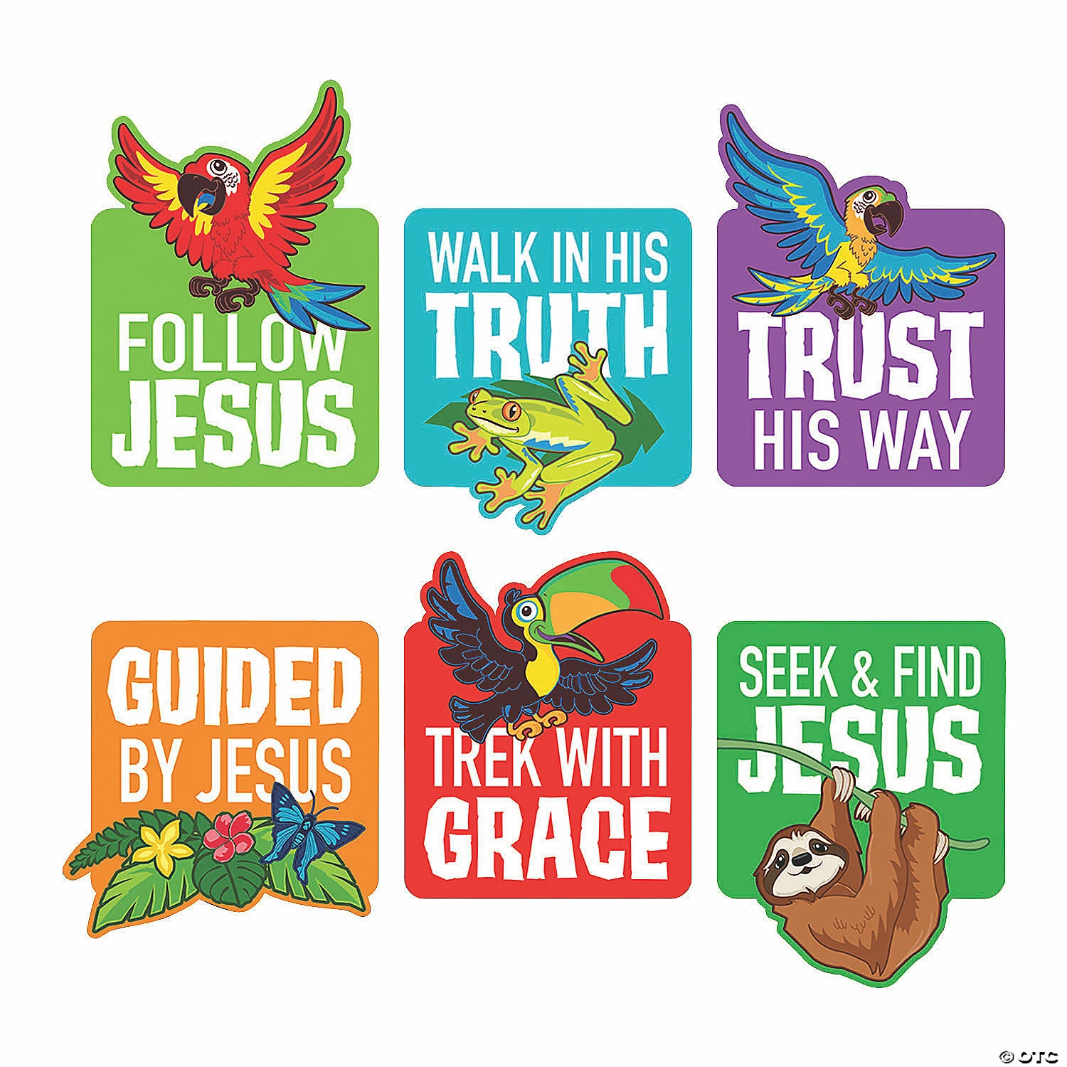 Cheap ๐ Rainforest VBS Cutouts - 6 Pc. ๐ 3 Cheap ๐ Rainforest VBS Cutouts - 6 Pc. ๐