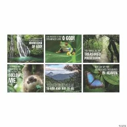 Deals 🎉 Rainforest VBS Poster Set - 6 Pc. 🎁