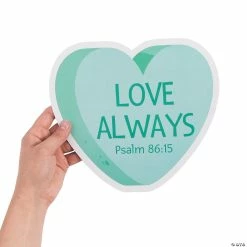 Buy 😀 Religious Conversation Heart Mini Bulletin Board Set - 19 Pc. ⌛ -ceiling decoration shop religious conversation heart mini bulletin board set 19 pc 13820380 a02