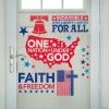 Best Pirce ✔️ Religious Patriotic Window Clings - 2 Pc. 😀 -ceiling decoration shop religious patriotic window clings 2 pc 13968970