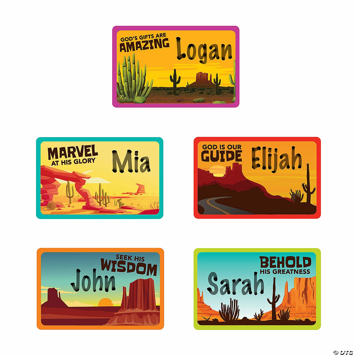 Outlet ๐ฅ Southwest VBS Name Tags/Labels - 100 Pc. ๐งจ 4 Outlet ๐ฅ Southwest VBS Name Tags/Labels - 100 Pc. ๐งจ - Image 2