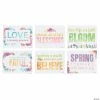 Deals 🔥 Spring Watercolor Poster Set - 6 Pc. 🔥 -ceiling decoration shop spring watercolor poster set 6 pc 14097188