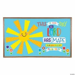 Deals ✔️ The Day the Lord Has Made Bulletin Board Set - 40 Pc. ⌛