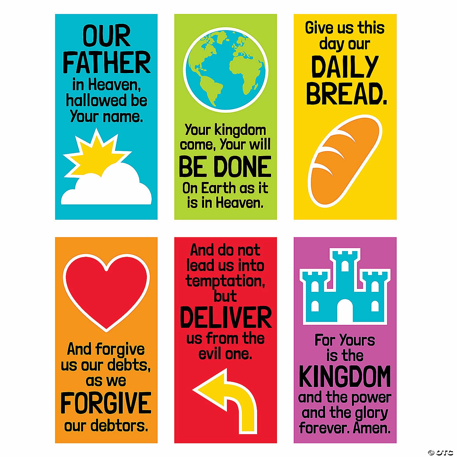 Deals π The Lordβs Prayer Cutouts - 6 Pc. π 3 Deals π The Lordβs Prayer Cutouts - 6 Pc. π
